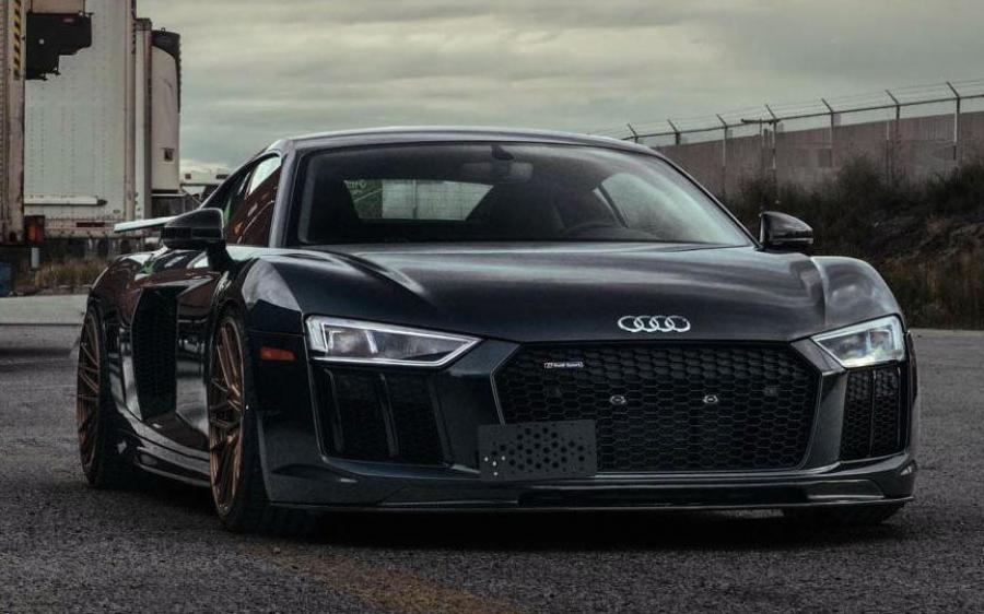 Audi R8 V10 by Vorsteiner on Brixton Forged Wheels (VL4 Duo) '2019